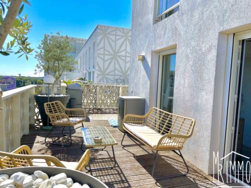 Rooftop port-marianne, 82m2 de terrasse