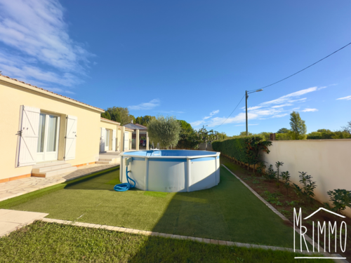 Maison de plain pied ! sur une parcelle de 791m2