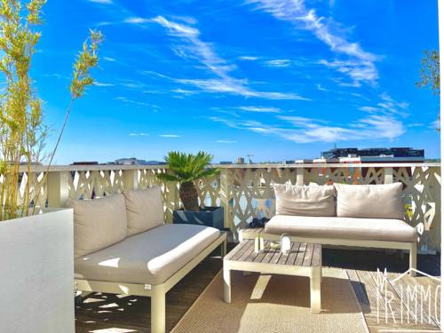 Rooftop port-marianne, 82m2 de terrasse