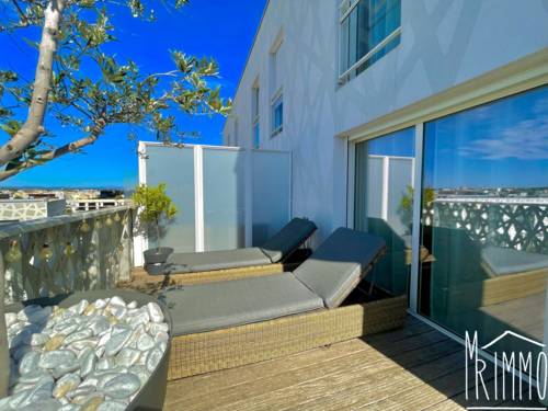 Rooftop port-marianne, 82m2 de terrasse