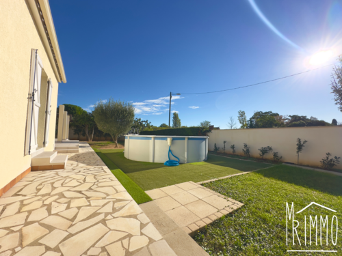 Maison de plain pied ! sur une parcelle de 791m2